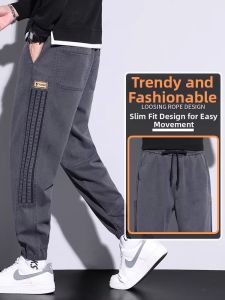 Casual Loose Harem Cargo Pants Men Spring and Autumn