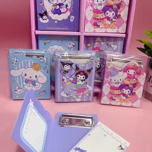 MEMO STICKY NOTES PAPAN KLIP PAPAN UJIAN SANRIO | MINI PAPAN UJIAN SANRIO | KUROMI | MELODY | CAPYBARA | LABUBU | CINAMORROL | POMPOMPURIN | PAPAN JALAN | PAPAN UJIAN CAPYBARA | BINDER BOOK SANRIO | STICKY NOTES | BUKU MEMO | MINI MEMO | MINI STICKY NOTES