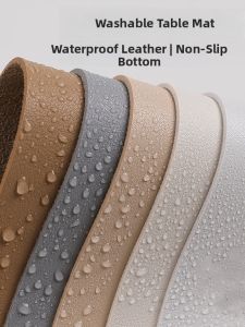 ZHUYUEGE | Waterproof Oil-Resistant Heat-Insulating Desk Mat