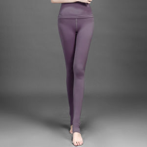 High Waist Yoga Pants Womens Foot-Stepping Gym Practice Pants Super Elastic Slimming Cotton Sense Stirrup Trousers S to 3XL Spring & Fall