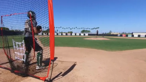 7x7ft Baseball Practice Net Pitching Hitting Trainer Multiuse Portable Design