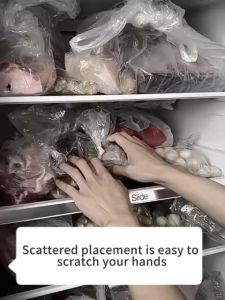 2pcs Set Kitchen Refrigerator Organizer Drainage Basket Fodd Fruit Vegetable Storage Organizer Box