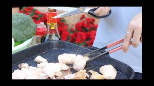Non Slip Handle Food Tongs Stainless Steel Cooking Tongs for Meat Salad Bread Serving Clip Kitchen Cooking Clamp