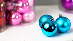 1PCS Christmas Tree Balls 3 Styles XMAS Ornaments 3/4/6/8cm Shatterproof Hanging Balls Big Size