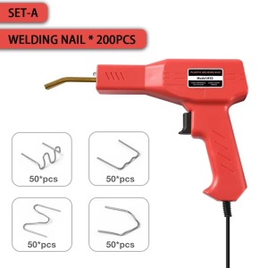 Hot Stapler Plastic Welder With 4 Types Of Welding NailsCar Bumper Welding GunSuitable For Bumper/Plastic Product Repair Tools