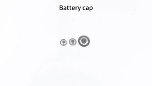 20 ~ 100Pcs 18650 Lithium Battery Spot Welding Cap Alternative Negative Electrode Flat Head Gasket DIY Batteries Accessories
