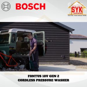 SYK Bosch Fontus Gen 2 Cordless Universal High Pressure Cleaner 18V WaterJet Mesin Cuci Kereta Lantai 0 600 8B6 171