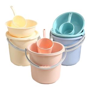 JIADONGLI | Durable Plastic Storage Bucket with Lid