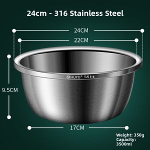 HUYO | Multi-purpose Deepened Thickened Stainless Steel Kitchen Basin