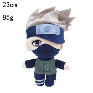 Bandai | 20CM Cartoon Anime Plush Doll Kakashi Gaara Sasuke Comfort Pillow Anime Lover Gift Ornament Soft Toy for Fans