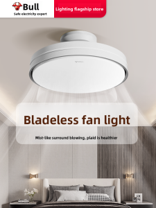 Bull | Bladeless Ceiling Fan Light Bedroom Use New
