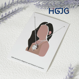 Dây Chuyền Cỏ Bốn Lá HGJG Bạc 925 Vòng Cổ Nữ Cỏ Bốn Lá Đính Đá May Mắn Quà Tặng Bạn Gái Dễ Thương