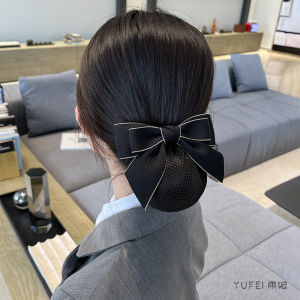 Blue Black Nurse Air Stewardess Bank Hair Accessories Womens Headwear Original Design Hairpins Fashionable Hairnets