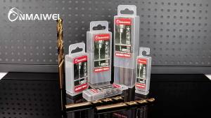 HSS M2 6542 Fully Ground Twist Drill Bits Set 1mm-10mm High Speed Steel Drill Bit for Stainless Steel Metal Drilling