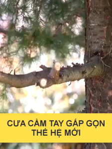 Cưa Gỗ Cầm Tay Mini Có Thể Gấp Gọn Lưỡi Cưa Siêu Sắc Dành Cho Nhà Vườn Cưa Cành Cây