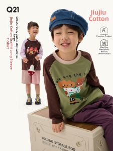 Q21 | Kids High-Quality Cotton Long Sleeve T-Shirt