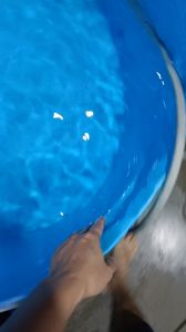 KOLAM KANVAS BULATROUND CANVAS FISH POND圆形帆布鱼池.CANVAS TANK WITH FRAMEFull Set HIGH QUALITY!!