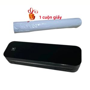 Máy In Nhiệt Di Động Marklife A4 Máy In Ảnh Du Lịch Tại Nhà Tương Thích Bluetooth Máy In Ảnh PDF Có Giấy Cuộn Gấp