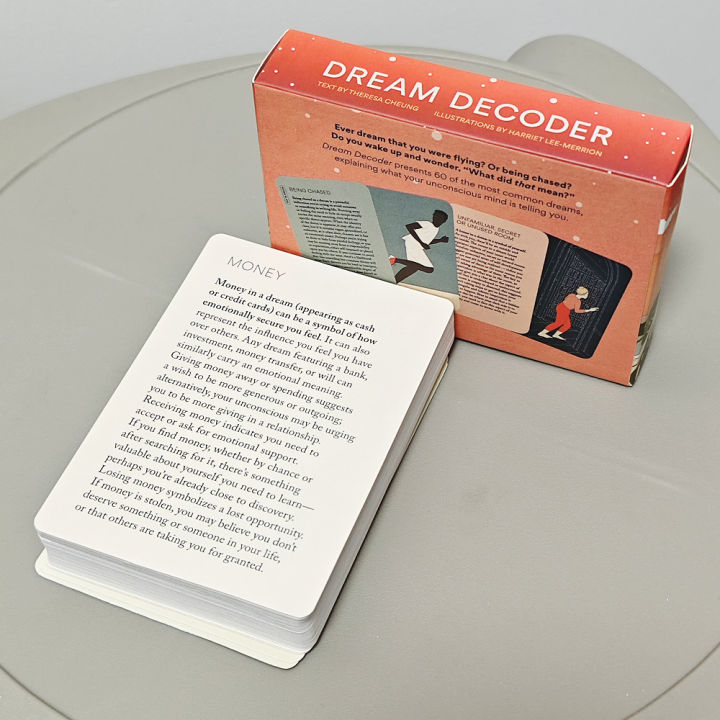 Dream Decoder Oracle Deck 60 Cards To Unlock Your Unconscious Interpret ...