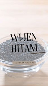 Wijen Hitam - Black Sesame Seeds