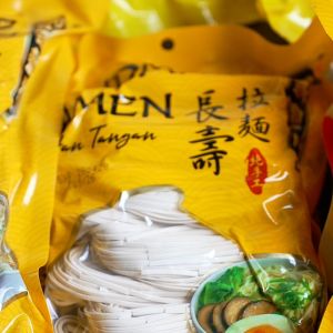 刘家面线 长寿拉面 LJMX Handmade Ramen (500GM)