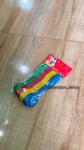 Set Sendok Plastik Warna 12 Pcs - Ideal untuk Es Krim dan Yogurt - Dapur Makan