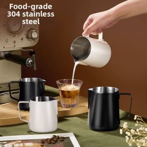ZHUOLESHI | 304 Stainless Steel Precision Nozzle Milk Frothing Pitcher