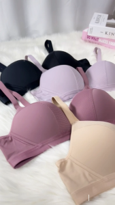 Sorex Bra Tanpa Kawat Busa Tipis Kait 3 Setara Cup B Cup 3/4 Nilon Mix Bra Harian BH 99183