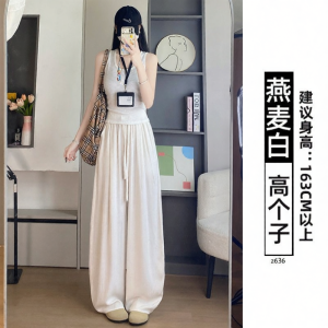 XIANYIJIAO | Quần Lửng Mỏng Màu Xanh Đen Hợp Mùa Hè Chất Liệu Tencel Linen
