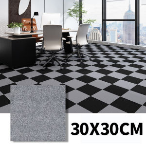 Carpet tiles stickers 30x30cm Anti Slip Self Adhesive Carpet Decoration Sticker for Living Room Bedroom Office Thickened