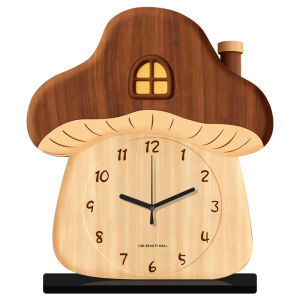 Mushroom Design Desk Clock