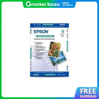 (Selleraid) Epson Matte Photo Paper So41342 A4 50 Sheets 192g Gwm Canon