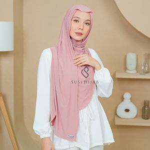 SUSI HIJAB - PASMINA INNER KANCING SNAP HUSNA L BAHAN JERSEY