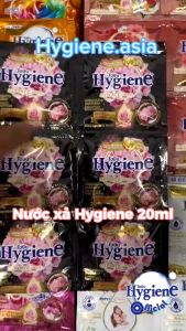 Combo 24 Gói Nước Xả Vải Hygiene Thái Lan 20ml/Gói Giặt Xả Quần Áo Siêu Đậm Đặc Làm Mềm Vải Lưu Hương Bền Lâu