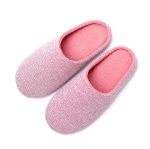 Silent Cotton Slippers Womens Winter Home Floor Non-Slip Couples Warm Soft Lightweight Maternity Shoes Comfortable Home Slippers