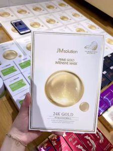 Combo 5 miếng mặt nạ tinh chất vàng nâng cơ chống lão hóa JM Solution Prime Gold Intensive Mask