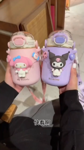 Sanrio Thermos Cup 三丽鸥水杯保温杯 Botol Air Pelajar 316 Keluli Tahan Karat Portable Student Stainless Kettle Large