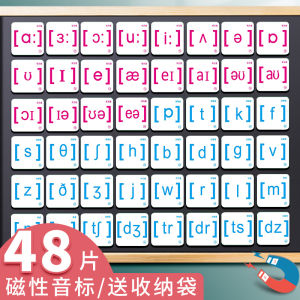 48 Thẻ Âm Thanh Từ Tính Cho Bảng Đen Giáo Viên Giáo Dục Mẫu Giáo Học Sinh Tiểu Học Trung Học Cơ Sở Học Tiếng Anh Từ Đầu