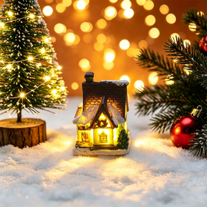 Christmas House Light Decorations For Home Ornaments Kids Xmas Gift New Year 2025 Navidad Decor Bedroom Night Light With Battery