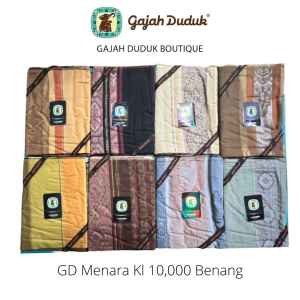 📣Promo Kain Pelikat Ekslusif Gajah Duduk Menara Kuala Lumpur ✅ Boleh Pilih Warna (Premium – 10000 Benang)