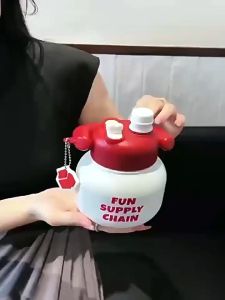 กระติก แก้วเย็นเยติ 680ML สแตนเลส กระติกน้ำเก็บความร้อน หูจับรูปตัว U พกพาสะดวก ขวดน้ำ ขวดน้ำดื่ม ขวดเก็บความย็น T01238