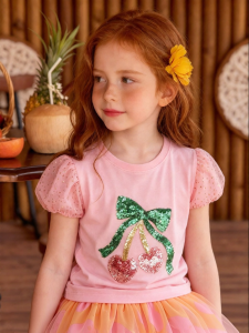 PPTOWN | Girls Short Sleeve T-shirt