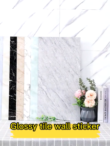 30PCS Marble Wallpaper Adhesive for Living Room Kitchen Backsplash Countertop Decoration Sticker Tile Sticker Waterproof Wallpaper Adhesiv Wall Decor