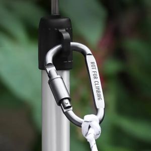 High-Quality Thickened D-Ring Locking Carabiners Rust-Resistant & Durable for Outdoor Keychains Camping Hiking and Backpack