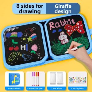LOOM LUXE | Educational Travel Activity Book Portable Drawing Game for Kids