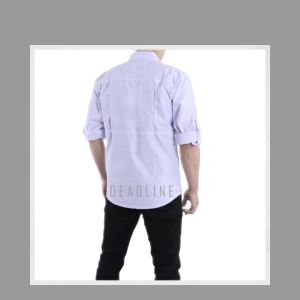 Kemeja Tactical W TAC Lengan Panjang Warna Hijau Army