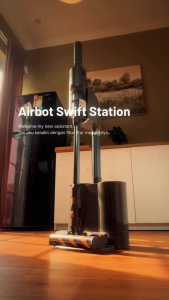 Airbot Swift | 34000Pa Laser Detect Cordless Handheld Stick Cordless Vacuum Cleaner Dual Roller Portable Wireless HEPA