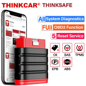 Thinkcar Thinksafe OBD2 Bluetooth Scanner Code Reader Car All System Scan 6 Reset OBD 2 Auto Diagnostic Tools