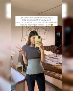 Mamaway / FAST SLIM Antibakteri & Aman untuk Caesar / Korset Pelangsing Pasca Melahirkan