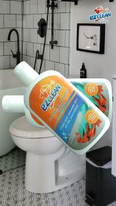 EZCLEAN STAINLESS CLEANER + PORCELAIN CLEANER double EZ CLEAN PEMBERSIH STAINLESS CHROME KRAN WASTAFEL + PEMBERSIH KERAK LANTAI KAMAR MANDI PORSELEN KERAMIK KLOSET
